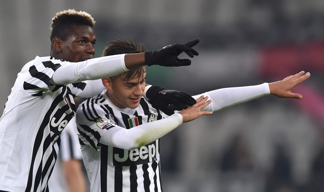 Paul Pogba and Paulo Dybala