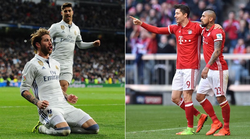 Real v Bayern 