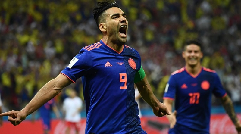 Radamel Falcao will be Colombia's main target man to get pass Chile.